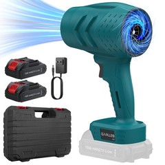 GARLLEN Cordless Leaf Blower 35000 RPM, 21V Powerful Handheld Blower with 2X …
