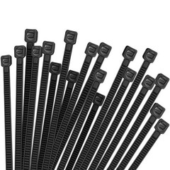 100Pcs Cable Ties 6″ / 8″ /10” Heavy Duty Nylon Wrap Wire Zip Ties UV Resistant