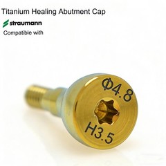 20Pcs US Dental Healing Abutment Closure Screw Fit Straumann B0ne Level NC/RC Ti