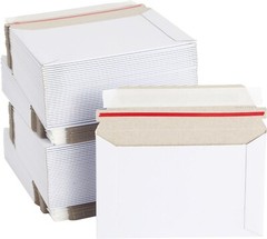 100- 6.5 x 4.5 PROLINE RIGID PHOTO SHIPPING FLATS CARDBOARD ENVELOPE MAILERS
