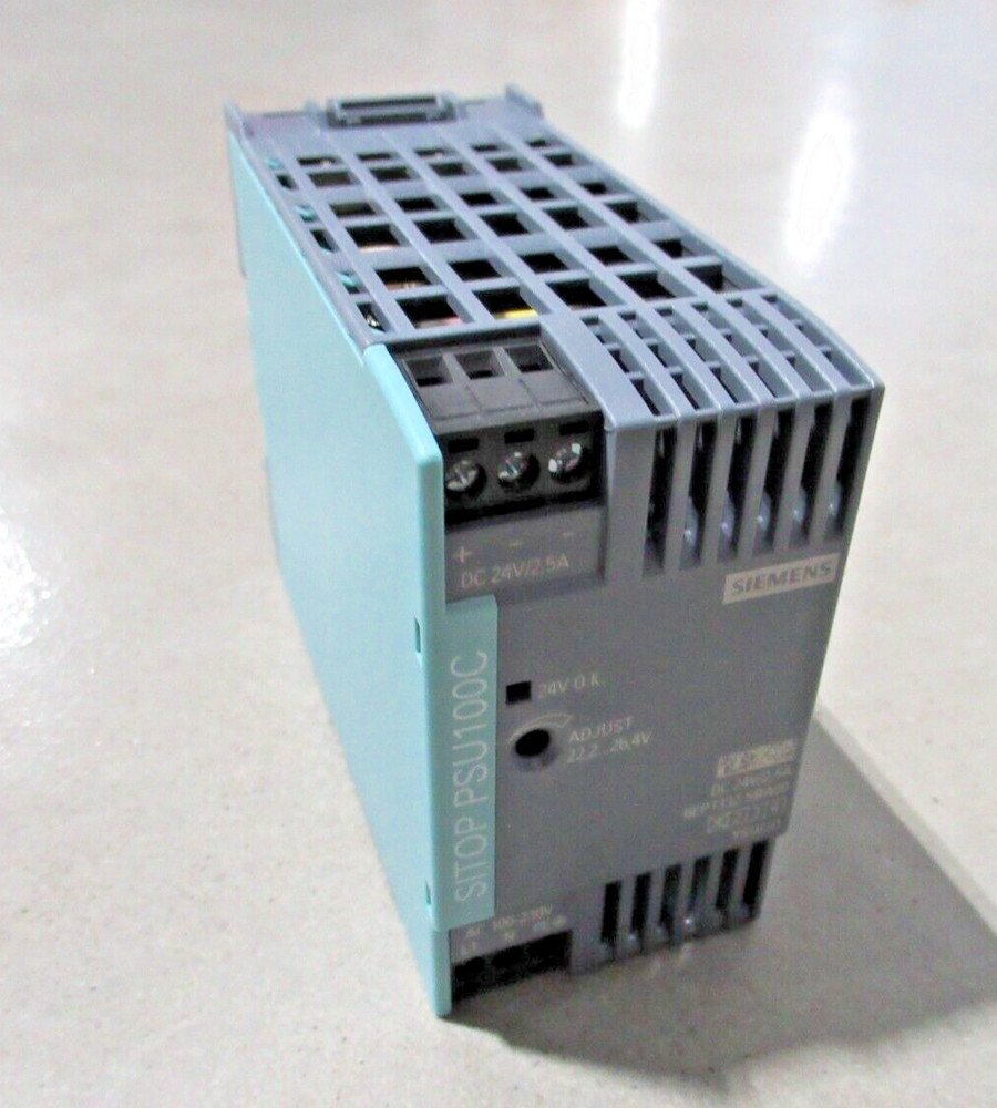 Siemens 6EP1332-5BA00 Dc Power Supply, AC-DC, 24V, 2.5A, 100-240V In *BRAND NEW*