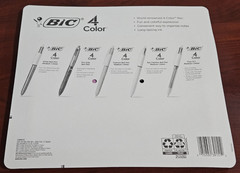 7 Bic 4 Color Ball Pen & Pencil Fun Colorful Assorted Inks Mostly Made in France