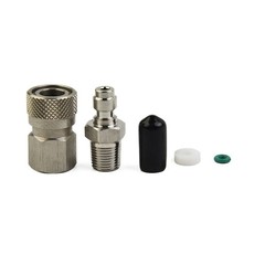 Quick Disconnect 8mm 1/8 Npt Thread Durability Male And Female PCP Paintball