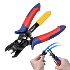 Air Line Removal Tool for 1/4”, 5/16” Push to Connect Fittings, Push-Fit Air …