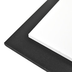 BuyPlastic Black Expanded PVC Plastic Sheet 6mm (1/4″) x 24″ x 36″