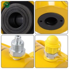 20 Ton Capacity Hollow Hydraulic Cylinder 2″ 50mm Stroke Single Acting NEW