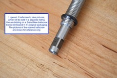 New THK MDK0801-3G2+165LC7 x165mm Ballscrew 8mm dia. x 1mm Pitch + Machined Ends