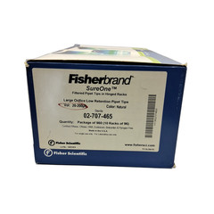 Fisherbrand SureOne Filtered Pipette Tips 20-200uL 02-707-465 Lot of 13 Racks