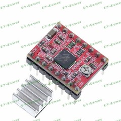 1PCS A4988 Compatible Stepper Stepstick Motor Divers Module with Heatsink for 3D