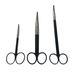 Lot 3 Surgical Scissors Stille Curved Supercut Delicate Metzenbaum Used Sweden