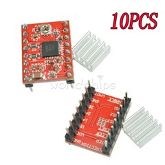 10PCS A4988 Stepper Motor Driver Module StepStick For Reprap 3D Printer New