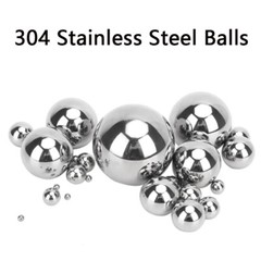 304 Stainless Steel Ball Dia 1mm-125mm High Precision Bearing Balls Smooth Ball