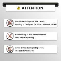 2 Rolls Direct Thermal Shipping Labels 4×6″ 220/Roll 1744907 DYMO 4XL Compatible