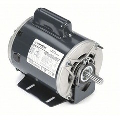 C1156, 46N382, LEESON/ Marathon: Single Ph, 3/4 hp, 115/208-230V AC, 56 Fr New