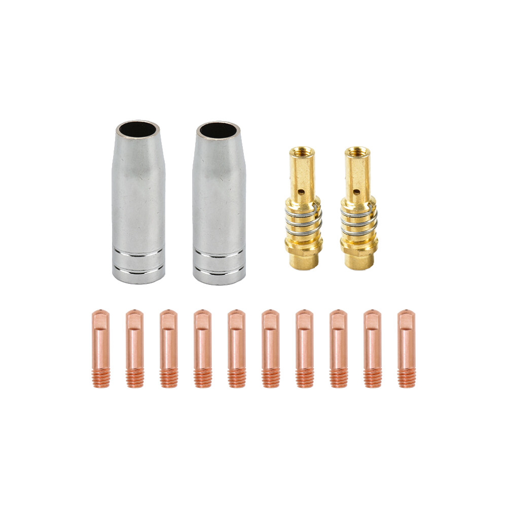 Tips Holder Diffuser Nozzle Parts fits Titanium Mig 140 170 Unlimited 200 Welder