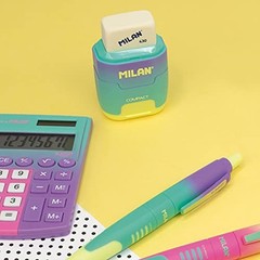 MILAN Blister Pack 1 Compact Sunset Pen 1 Count (Pack of 1), turquoise