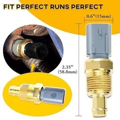 Engine Coolant Temperature Sensor Compatible with Avenger Challenger Charger Dak