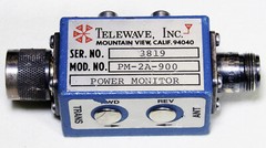 Telewave PM-2A-900 Dual Direction Power Monitor