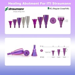 ITI Dental Abutment Healing Locator Transfer Scanbody Analog for Straumann NC/RC
