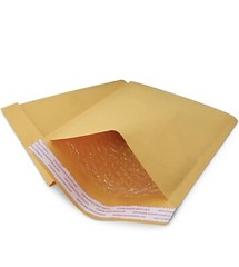 100 #5 7.5×10” Kraft Paper Bubble Padded Envelopes Mailers Case 7.5” x 10”