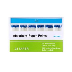 7 Size Dental Endodontic Endo Taper 0.02/0.04/0.06 Absorbent Paper Points #15-40