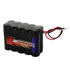 Tenergy NiMH Battery Pack 12V 2000mAh High Capacity 1 Count (Pack of 1)