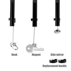 NEW Endoscope 4.3″ Monitor Dual Lens 1080P IP67 8mm Waterproof for Tubes & Car