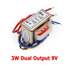 EI41 3W/5W/10W/30W Power Transformer AC 220V/50Hz To Single/Dual Output 9/12/24V