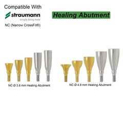US Healing Abutment/Analog/Scan Body/Tray/Cap for ITI Straumann Bone Level NC RC