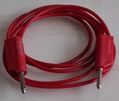Hirschmann Test Lead for Multimeter DMM Red L150cm Stranded Banana Plug 4mm