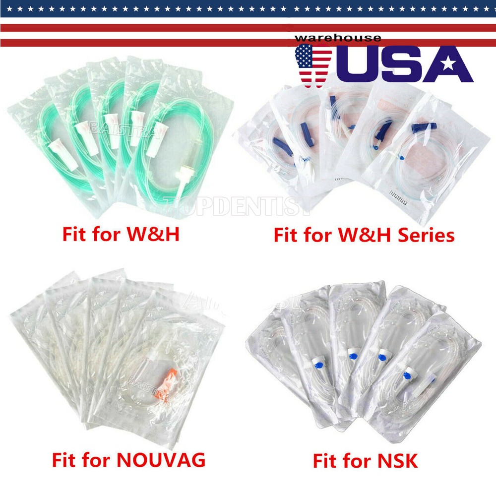 Dental Implant Surgery Irrigation Tubing Disposable Tubes fit for NSK/NOUVAG/W H