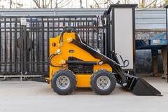 Free Ship MS380 Wheeled Mini Skid Steer Loader 23HP EPA Dual Pumps Gas Engine