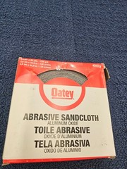 OATEY 31318 120 Grit Abrasive Sand Cloth 1-1/2” x 25 YDS