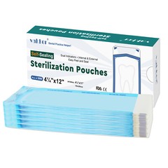 Self Sterilization Pouches Autoclave, Medical Sterilizer Bags Dental Tattoo Nail