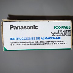 Panasonic KX-FA65 Film Cartridge 100M (328 feet) Fax Machine Film OEM New-in-Box