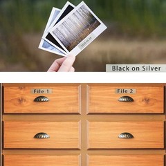 20x TZe-931 Black on Silver 1/2″ TZe Tapes Compatible For Brother PT Cube Plus