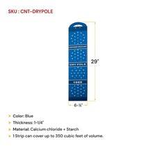 4Pk Shipping Container Desiccant Strip w/ Hanger – 60 Days Moisture Absorption