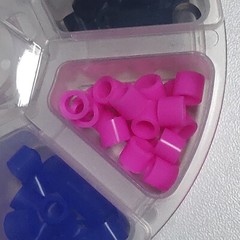 160Pc Dental Silicone Instrument Code Rings Autoclavable 135ºC 8 Color Hygienist