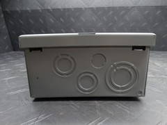 GE Outdoor 125 Amp 4-Space 8-Circuit Single-Phase Main Lug Circuit Breaker Panel