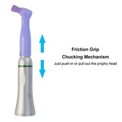 Dental Hygiene Prophy 4:1 Straight Nose Cone Handpiece Air Motor 4 Hole WH NSK