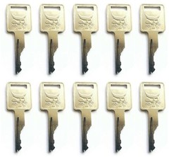 10X Ignition Key for Bobcat S100 S130 S150 S160 S175 S185 S205 S220 S250 S300