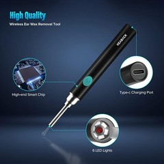 Ear Wax Cleaner Ear Camera Otoscope with Light Cleaner Removal Kit For ANDROID