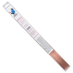 Blue Demon, 1/16in. X 18in. Carbon Steel Tig Rod, Diameter 1/16 in, Length 18