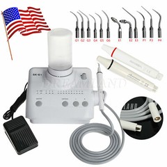 FDA SK-E1 Dental Ultrasonic scaler 2 Bottles fit EMS Handpiece Perio Endo Tips