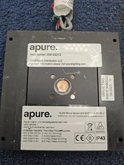 Apure MINUS 2 Low Voltage Recessed Downlight, 12Vdc 1A 13W 50/60Hz Input – Black