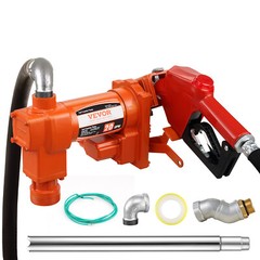 VEVOR Fuel Transfer Pump Gasoline Pump 20GPM 12V with Hose & Nozzle for Diesel