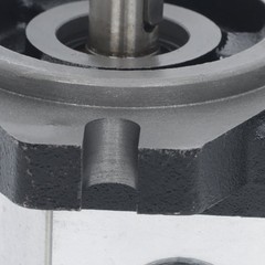 5/8″ Keyed Shaft,Hydraulic Gear Pump 1-4 GPM SAE A-2 Bolts CCW Cast Iron Flange