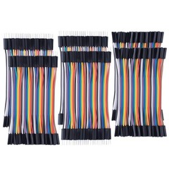 10cm 240pcs Breadboard Jumper Wires Cable Kit to Female, to , Female to Femal…