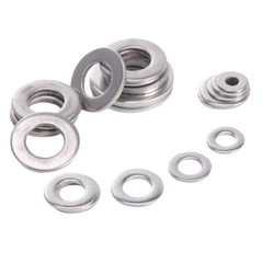 660pcs 304 SS Flat Washers Assortment Set 6 Sizes M3 M4 M5 M6 M8 M10