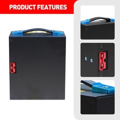 48V 10Ah LiFePO4 Lithium Battery for Electric Pallet Jack EPT40H EPT33H,CBD15-WS
